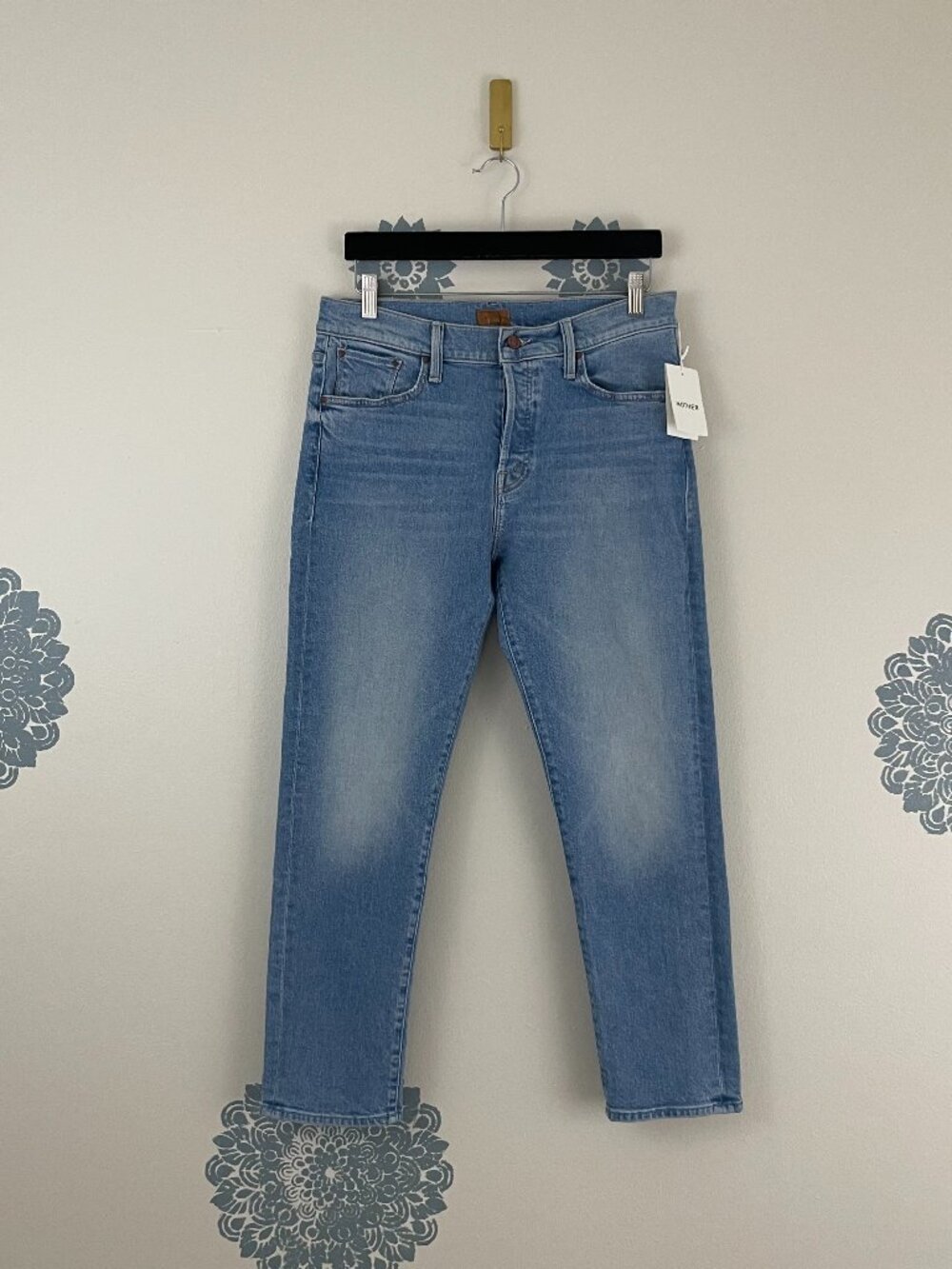 MOTHER Denim The Scrapper Ankle Jeans in Camera Obscura Size 28